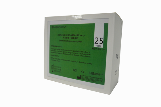30ul Küçük Numuneler Dang Antikoru Igm Igg Test Kiti ISO 13485
