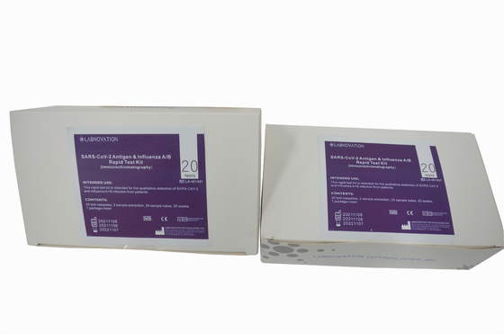Nazal Swablar COVID-19 Antijen Influenza AB Test Kiti %90 Doğruluk