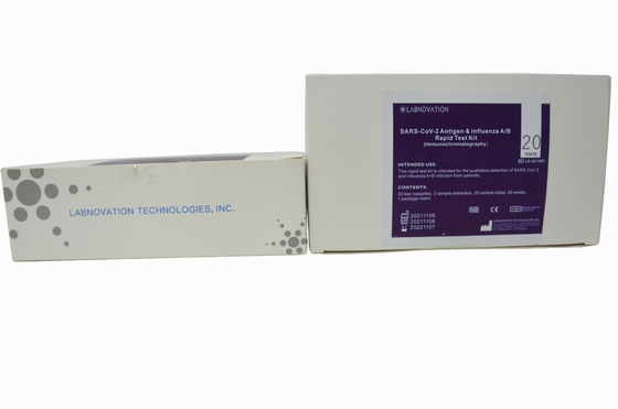 Orofaringeal Swab Hızlı Grip Test Kiti Kombo Antijen İnfluenza A ve B Test Kiti