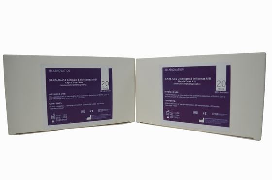 Sağlık Çalışanları İçin ISO9001 CoV-19 Antijen İnfluenza Hızlı Test Kiti