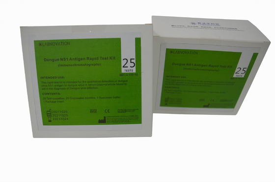 25 Test Tıbbi Dang humması NS1 Hızlı Test Kiti OEM ODM