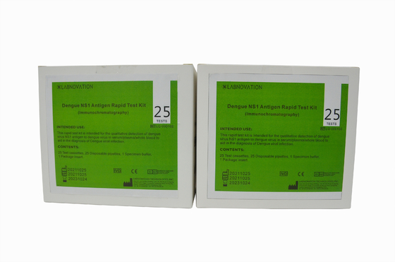 Kaset Dang humması NS1 Hızlı Test Kiti Tam Kan Serumu Plazma Antijen Teşhis Kiti