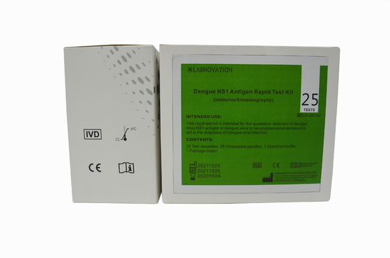 25 Test Tıbbi Dang humması NS1 Hızlı Test Kiti OEM ODM