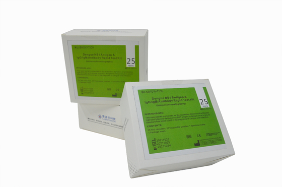 OEM ODM Dang humması NS1 Antijen Test Kiti IgG IgM Combo Hızlı Test Kiti