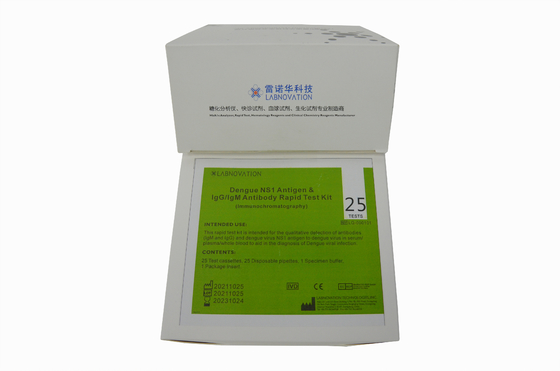 OEM ODM Dang humması NS1 Antijen Test Kiti IgG IgM Combo Hızlı Test Kiti