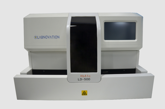 Tıbbi Hızlı HbF HbA1c Test Analizörü 15ul Otomatik Hemoglobin Analizörü