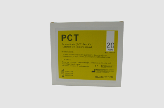 IVD Lateral Flow Immunoassay POCT Test Kiti PCT Prokalsitonin Test Kiti