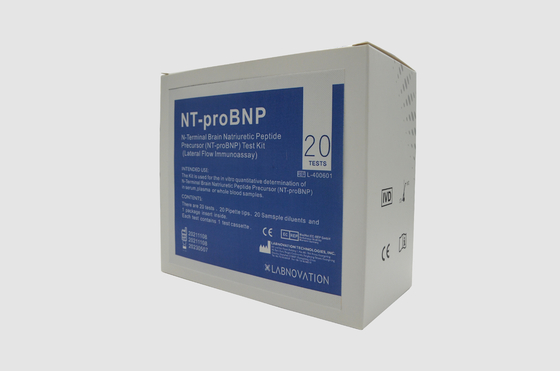 Kalp Yetmezliği POCT Testi N-Terminal Beyin Natriüretik Peptit Öncül NT-ProBNP Test Kiti
