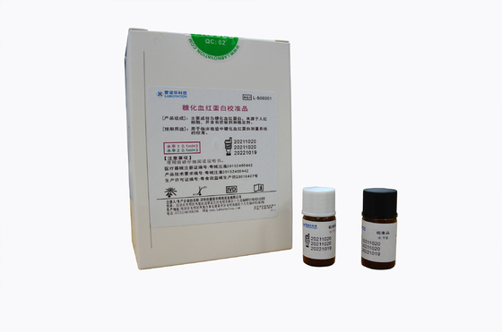HbA1C Analiz Cihazı Glikosile Hemoglobin (HbA1c) Kalibratörü Kullanır LD-500 Tam Otomatik HbA1c Analiz Cihazı Test Kullanımı
