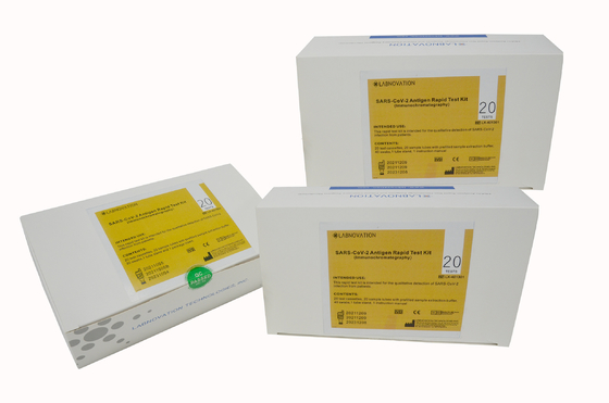SAR-CoV-2 için CE Belgeli Antijen Hızlı Test Kiti Orofaringeal / Nazofarengeal Swab