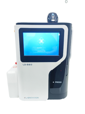 HbA1c Testi için Analizör LD-560 Çift Sertifikalı HPLC Yöntemi ile Tam Otomatik En Yeni HbA1c Analizörü