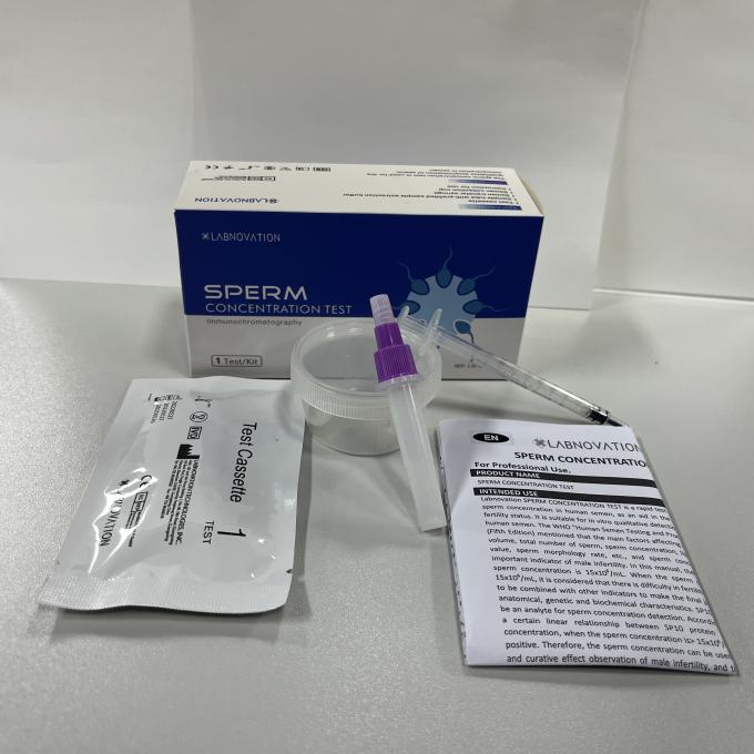 Hızlı Sperm Konsantrasyon Test Kiti Kendi Kendini Test Ev İçin Basit ...
